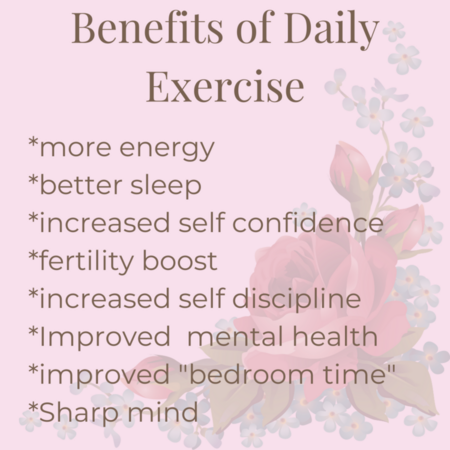 Daily exercise